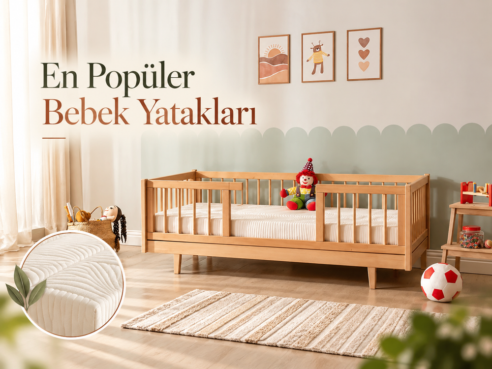 En Popüler Bebek Yatakları